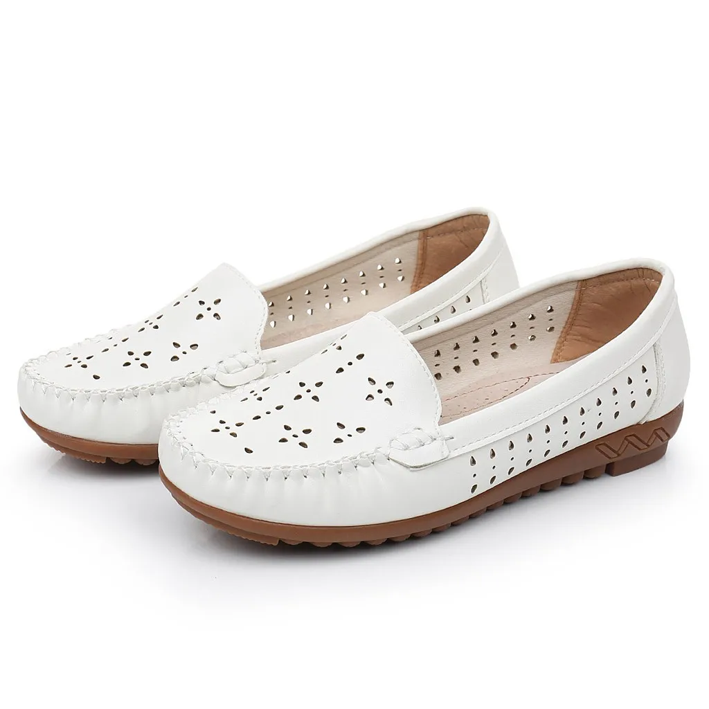 

Women's shoes middle-aged mother shoes flat with peas casual soft bottom work pregnant women peas shoes 2020