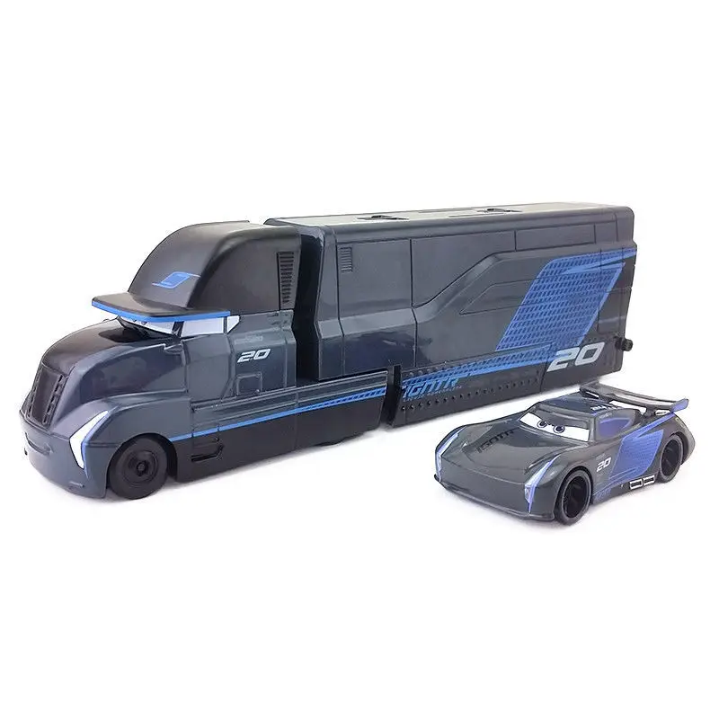 Disney Pixar Cars Mack Lightning McQueen Chick Hicks King Jackson Storm Cruz Ramirez грузовик 1:55 литая модель