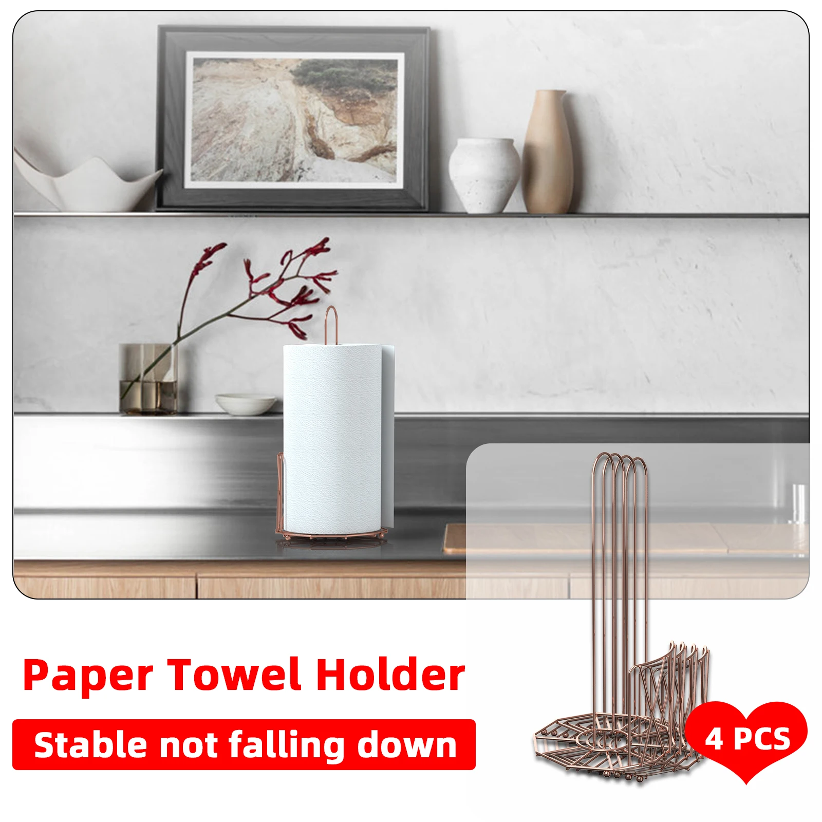 

Non Perforated Paper Towel Holder Adjustable Toilet Roll Paper Hanger Wc Kitchen Fresh Film Storage Rack Wall Hanging Shelf