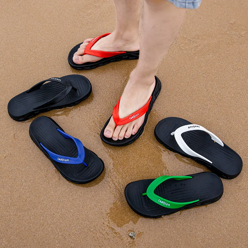 

2021 New Flip Flops Male Slip Toe Sandals Male Outdoor Casual Beach Shoes Trend Flip Flops Tommy Hilfigger Mules Ladies Sandals