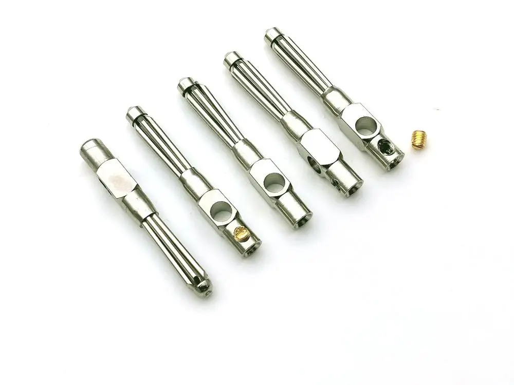 100 шт. медь 4 мм разъем типа &quotбанан&quot для аудио динамика адаптера|Соединители| |