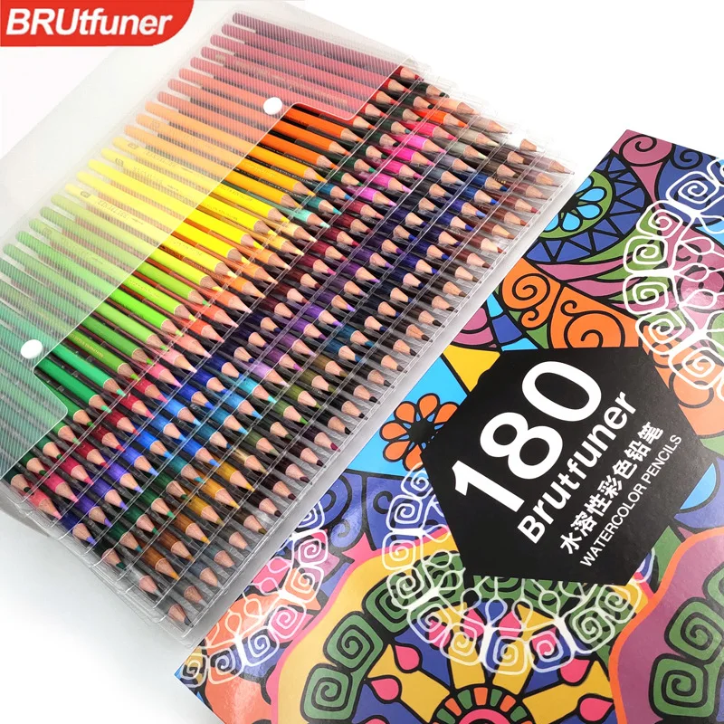 

Brutfuner 72 Colors Professional Colored Pencils for Artists Kids Adults Coloring Sketching Drawing Premium Soft Core Pencil Set