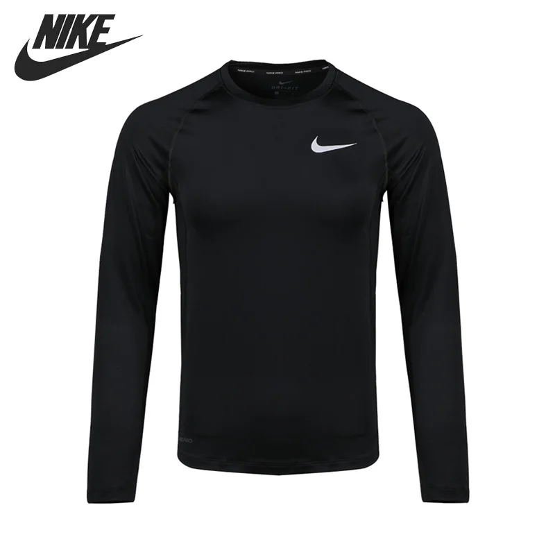 Оригинальный Новое поступление NIKE AS M NP Топ LS тонкие мужские футболки с длинным