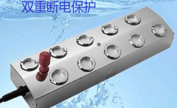 

DC 48 В 4/6/8/10/12 головка ультразвуковой туманообразователь Fogger увлажнитель воздуха из нержавеющей стали теплица гидропоника без трансформатора