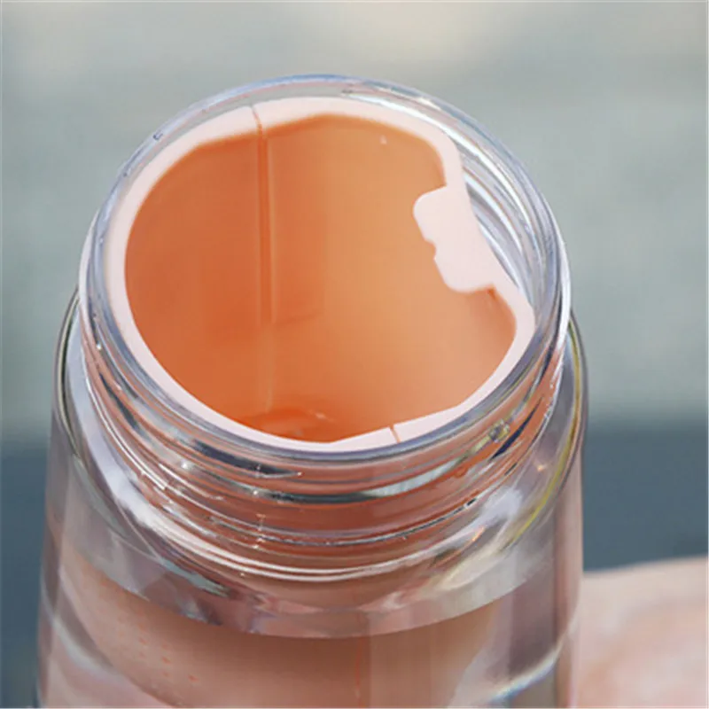 550 мл креативные милые кошачьи когти с чайным фильтром пластиковая чашка Kawaii