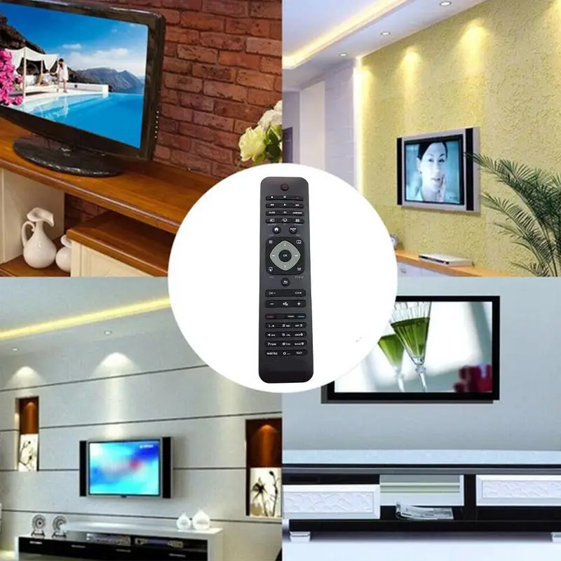 

Universal Smart IR Remote Control for All series LCD/LED Smart TV Television Controller Black Smart Home