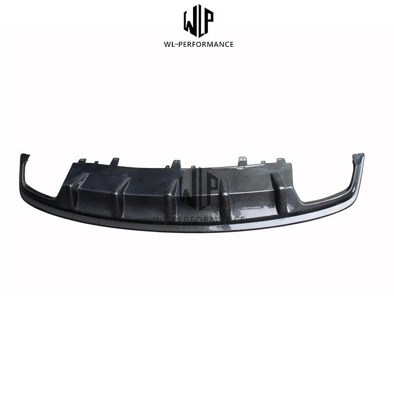 A7 MTM Style высококачественный карбоновый задний диффузор для губ автомобильный