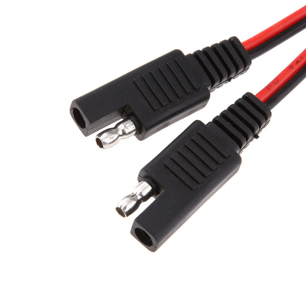2 м медные АДАПТЕРНЫЕ кабели для солнечных батарей 18AWG SAE штекер удлинитель|Кабели