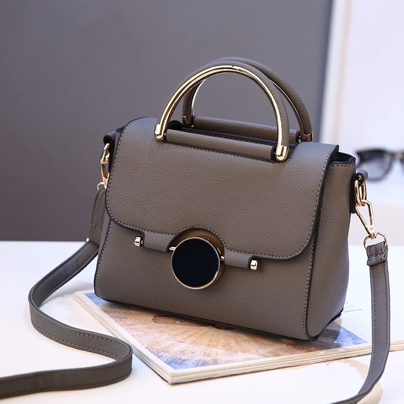 

Female Bag New Fashion Small Square Bag Simple and Elegant One-shoulder Diagonal Handbag