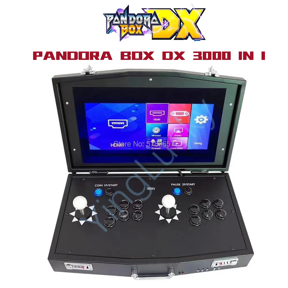 2020 новая мини аркадная консоль Pandora Box DX 3000 в 1 3 5 дюймовый IPS HD экран поддерживает