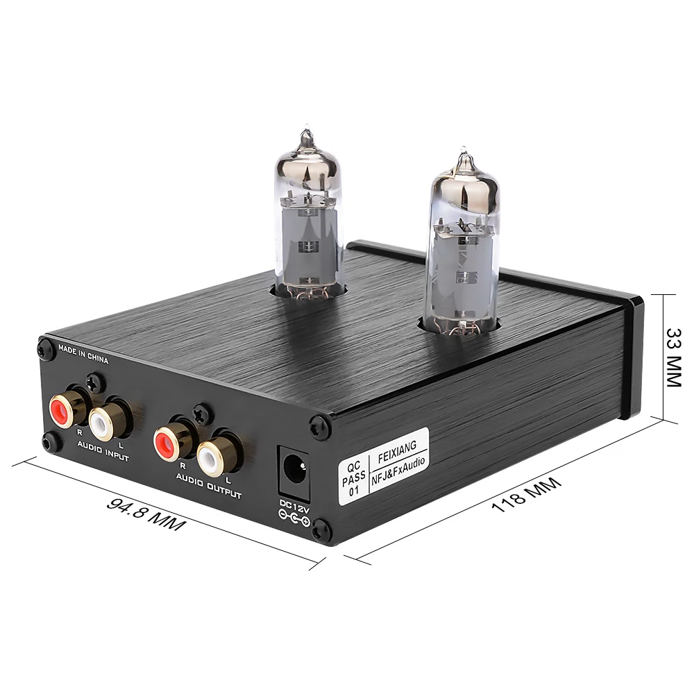 FX Audio трубчато 03 мини ламповый усилитель Bile буфер Hi Fi аудиоусилитель с тройной