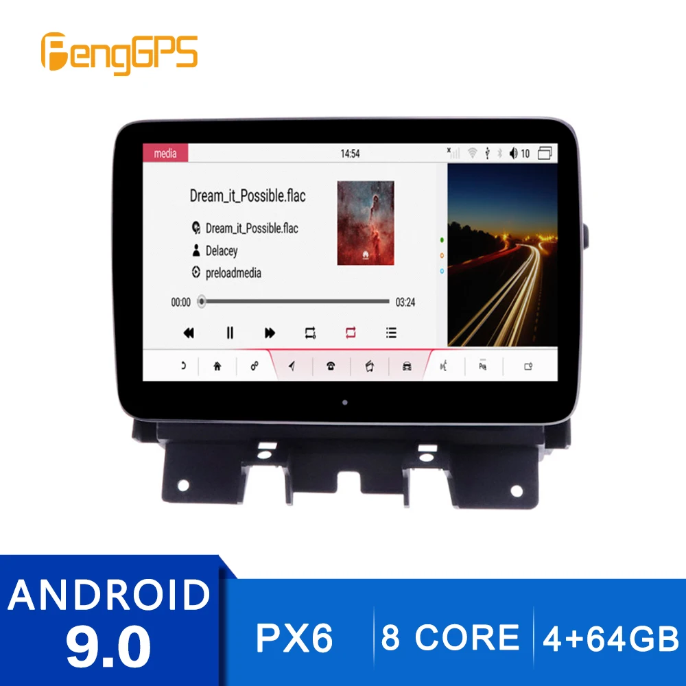 

Multimedia DVD Player Android 9.0 for Land Rover Discovery 4 LR4 L319/Range Rover Sport GPS Navigation FM Radio Headunit PX6 4K