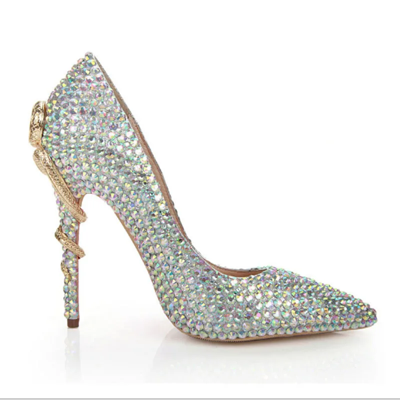 Туфли женские на высоком каблуке свадебные туфли обувь для подружки невесты