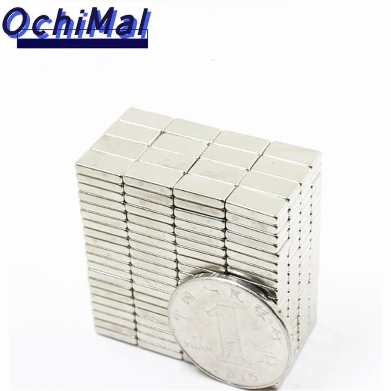 N35 Neodymium Magnet 3x2x1.5 2x2x1 5x5x1 4x4x2 40x20x2 50x10x2 mm Bulk Super Strong Strip Block Bar Magnets Rare Earth Cuboid