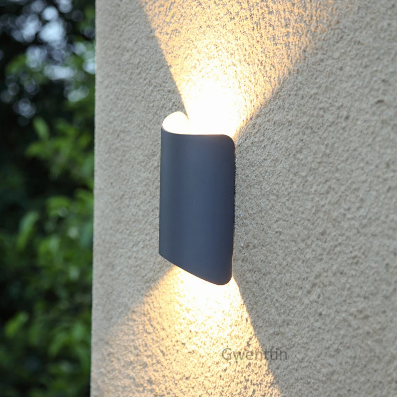 Уличная Водонепроницаемая настенная лампа для лестницы современные