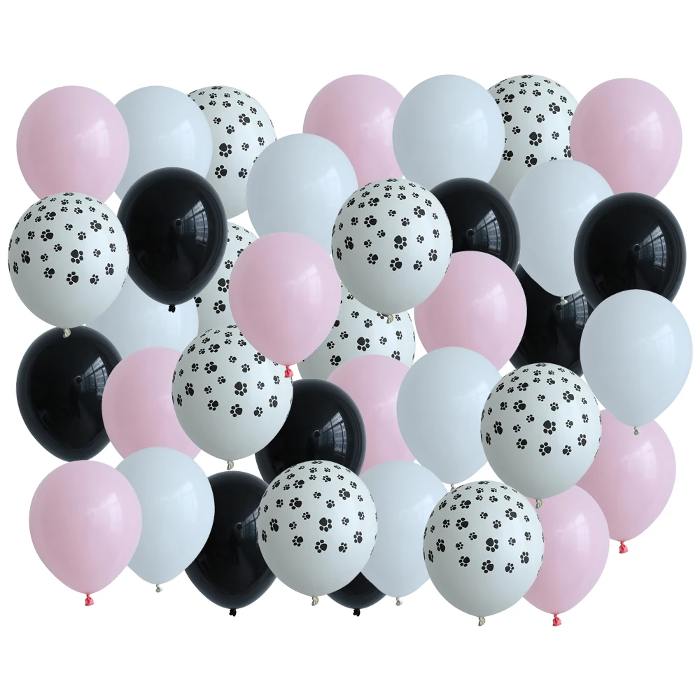 40 шт. латексные воздушные шары в виде собачьей лапы | Дом и сад
