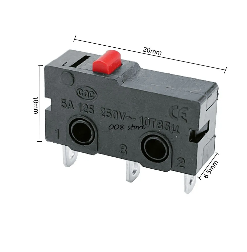 5 шт. Кнопочный микропереключатель SPDT 5A | Обустройство дома