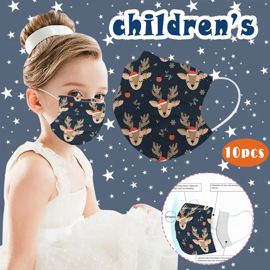 10 шт. одноразовые туши для лица 3 слоя | Безопасность и защита