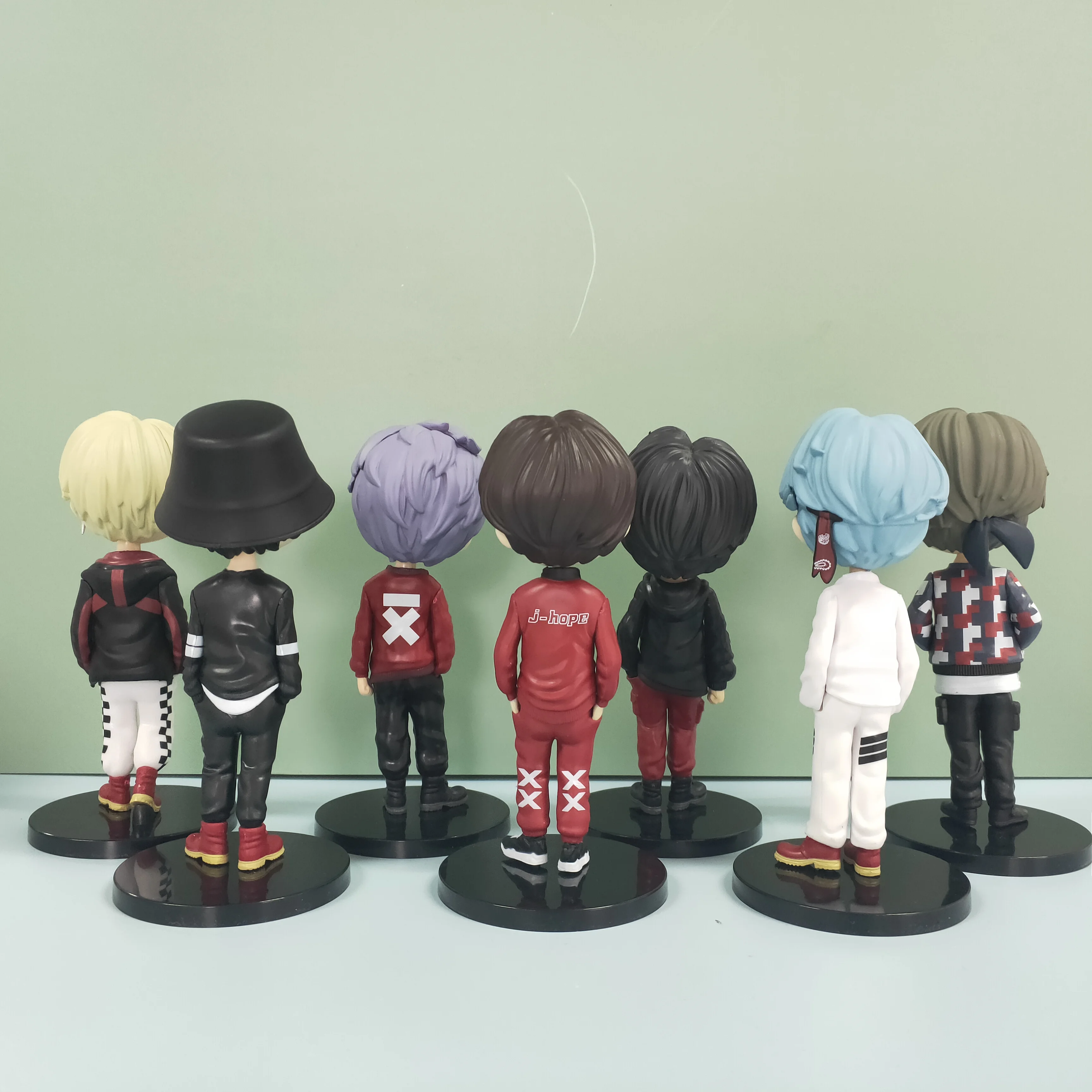 15 см Q Posket Bangtan Boys Group модель игрушки KPOP Star TOP A.R.M.Y ПВХ брелок экшн-фигурки Bt Kid |
