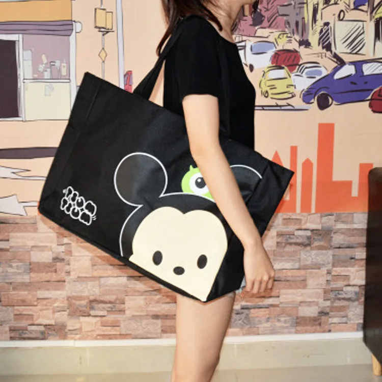 Сумка для пеленок Disney Mickey Дамская вместительная сумка тоут с мультипликационным