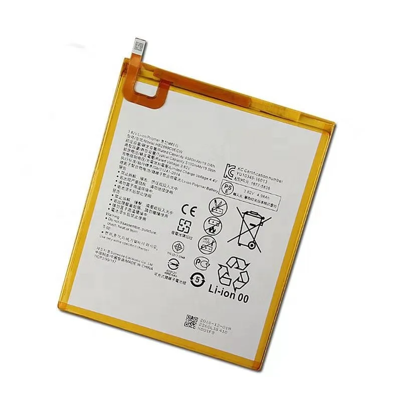 Оригинальный аккумулятор HB2899C0ECW 5100 мАч для Huawei MediaPad M3 8 4 &quot батарея замены