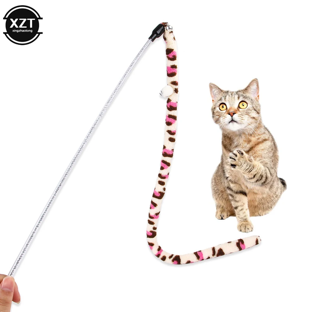 

Cat Toy Feather Cat Teaser Wand Cat Interactive Toy Funny Caterpillar Colorful Rod Teaser Wand Pet Cat Supplies Cat Accessory