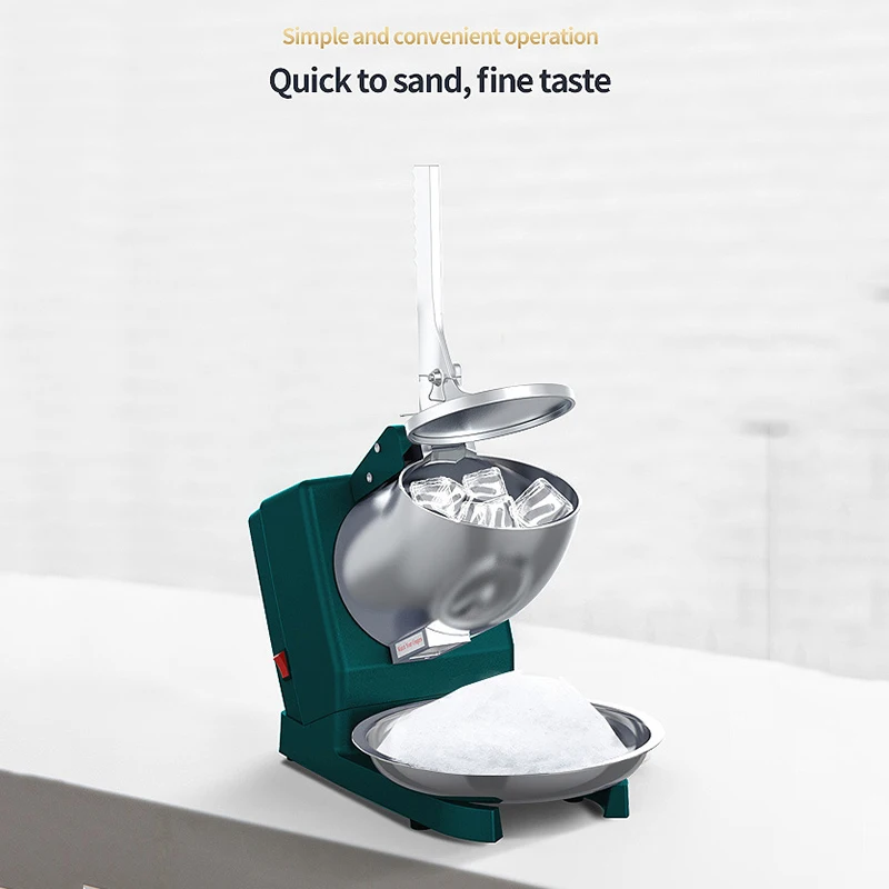 Ice Shaver and Snow Cone Machine Premium Portable Ice Crushe