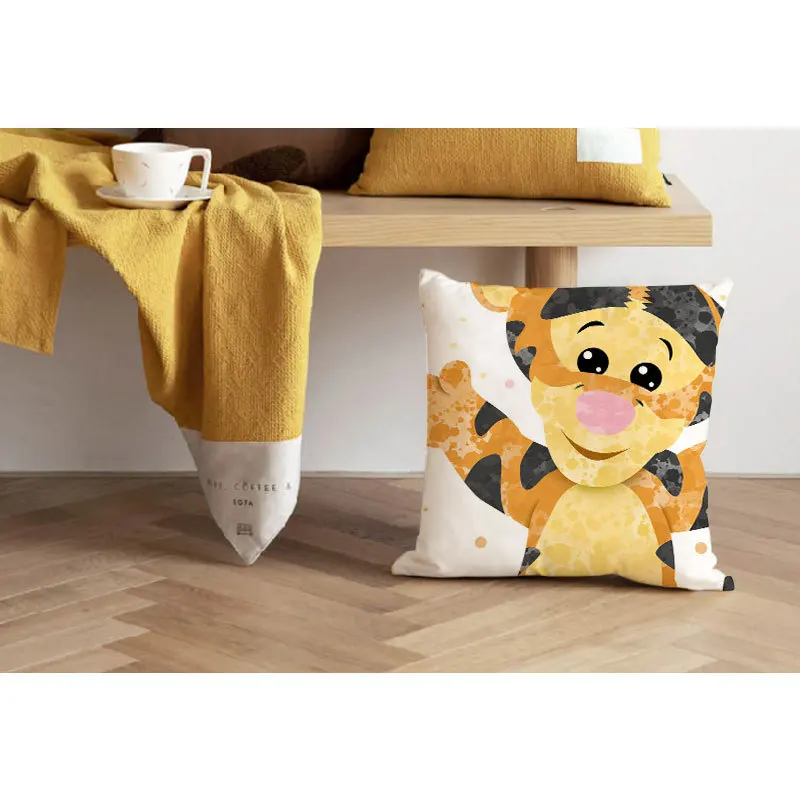 Disney наволочка для домашнего декора принцессы с Винни пухом м/ф Пуха и принтом