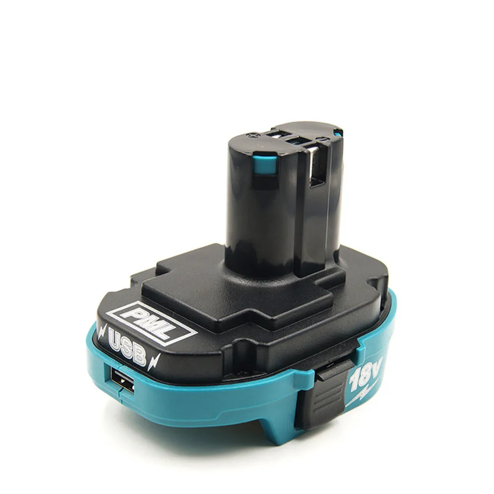 USB зарядное устройство адаптер для батареи конвертер инструмент Makita 18V BL18 литий