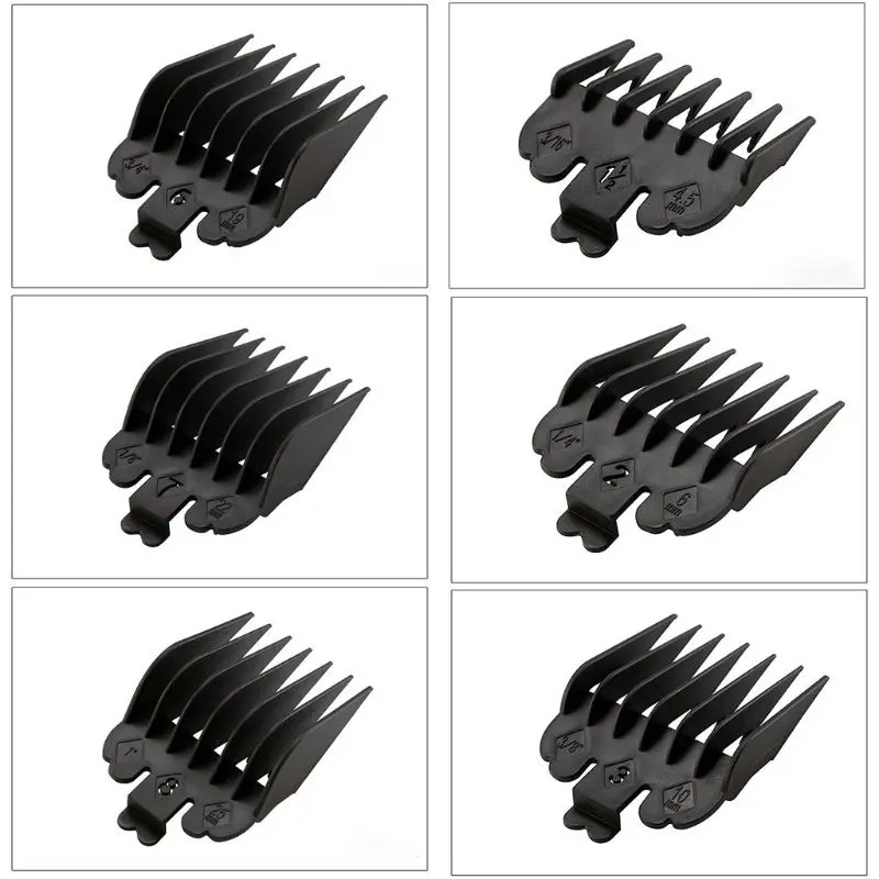 

10 Pcs/set Electric Clippers Caliper Limit Comb Oil Head Clipper Combs Tool