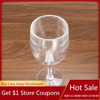 230ml bar sets ktv transparent cocktail glass home acrylic transparent goblet bar wine glass restaurant plastic glasses