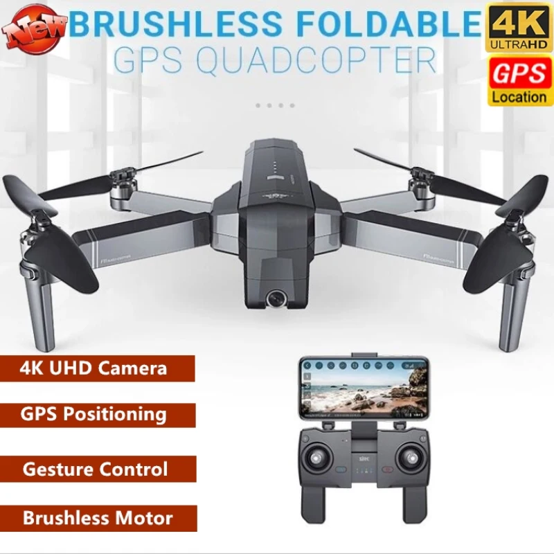GPS/ГЛОНАСС двойной режим дистанционного управления Дрон с 5G Wi Fi 4K HD камера селфи