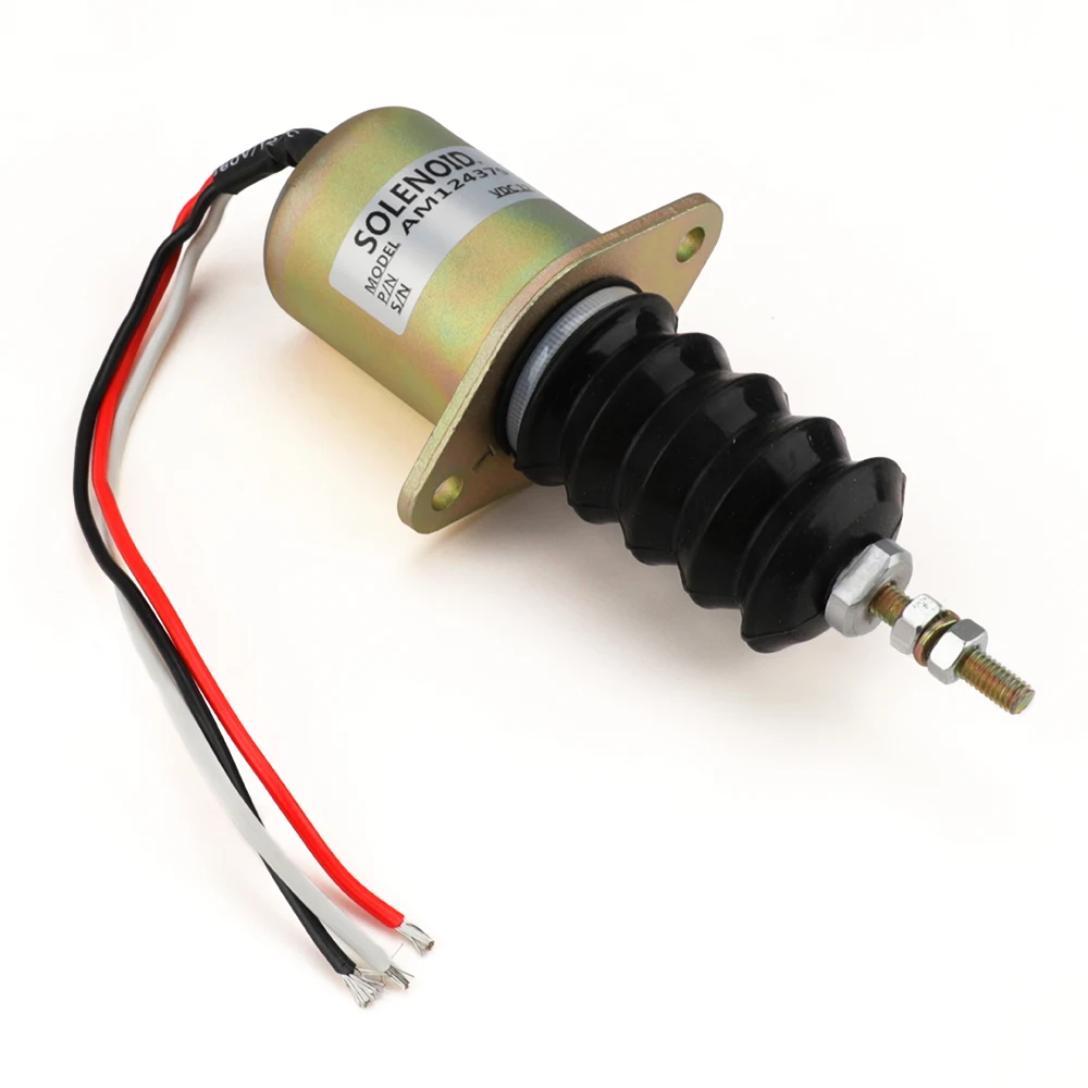 12 В стальной корпус дизельного двигателя запорный Соленоидный клапан комплект
