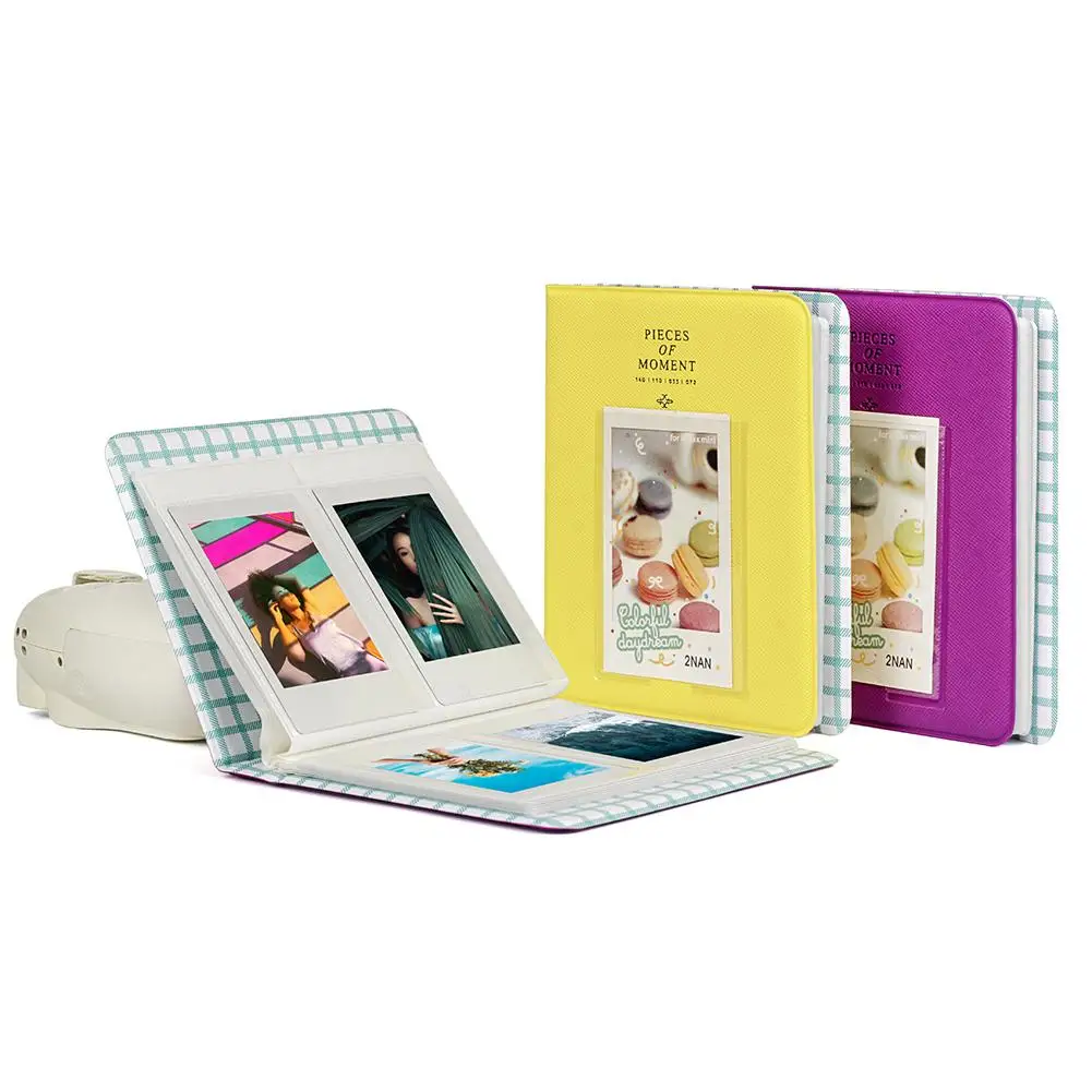 Милый хороший альбом для фотоаппарата instax чехол для хранения фото прекрасная мини-пленка Размер 64 Карманы Мода для мини-пленки 7s 8 9 instax мини-альбом