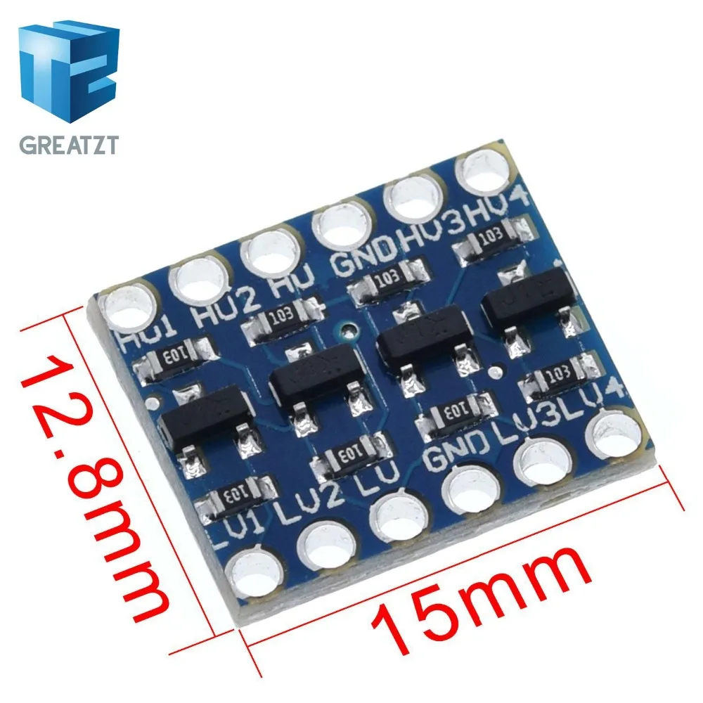 GREATZT 1 шт. 4 канала межсоединений интегральных схем I2C материнскую плату