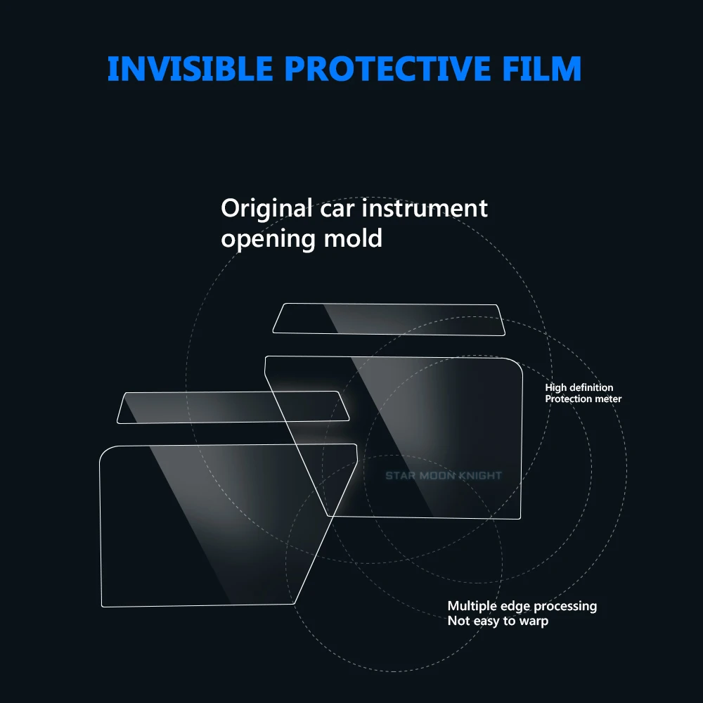 Аксессуары для мотоциклов защита экрана приборной панели от царапин пленка