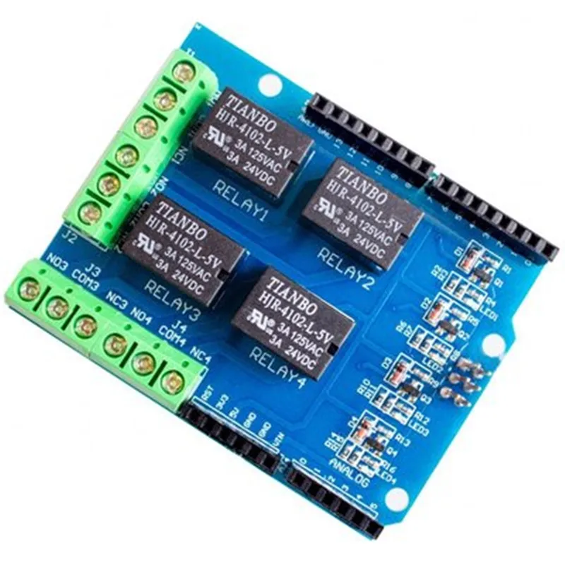 

4 way 5v relay module control board expansion board SUNLEPHANT
