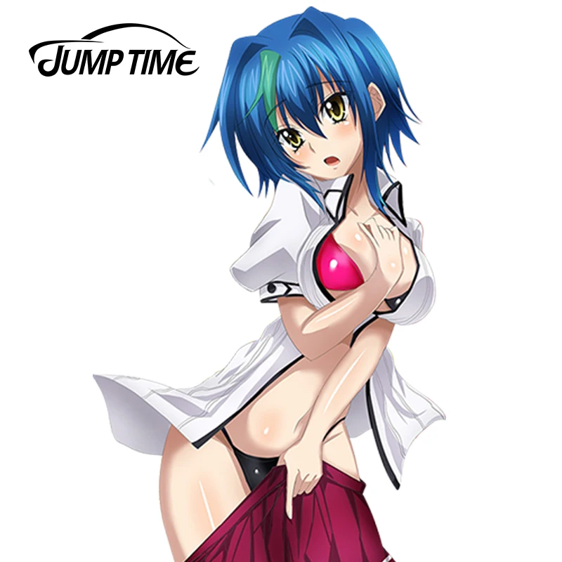 JumpTime 13 см x 8 2 Стайлинг автомобиля сексуальная девушка старшая школа DxD Xenovia