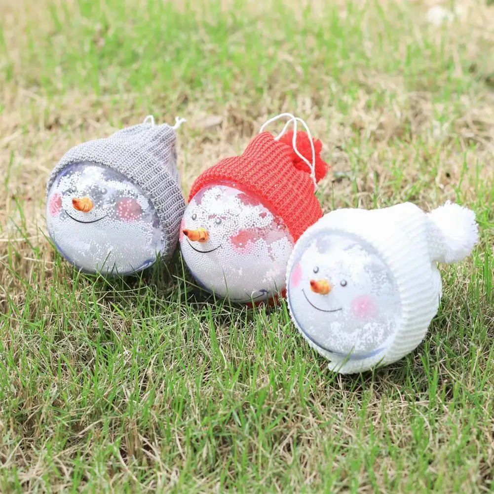 

Christmas Pendant Decoration Hanging Snowman Ball Xmas Tree For Home Decor Party 2022 New Year Ornament Toys Gift Pendant F5V6