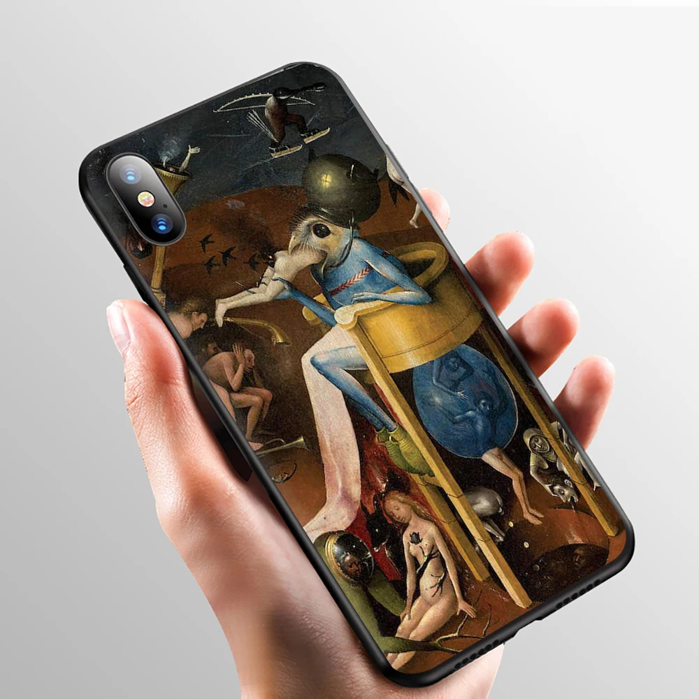 Босха Чехлы для мобильного телефона из мягкого силикона чехол iphone 5 5S SE 2020 6 6S 7 8 plus