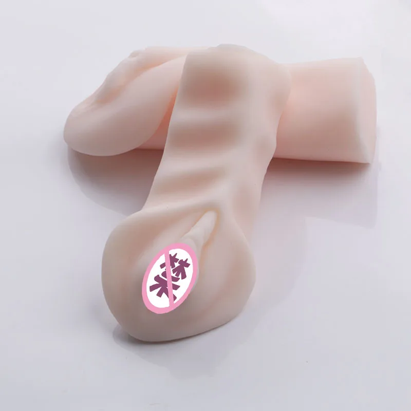 Реалистичная Вагина Анальный Мужской мастурбатор силиконовая Мягкая тугая