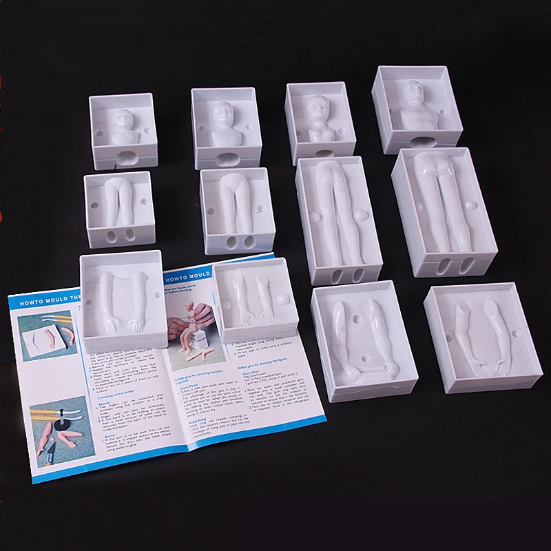 Ibaking 3D фигурки людей помадка торт фигура плесень семейный набор человеческого