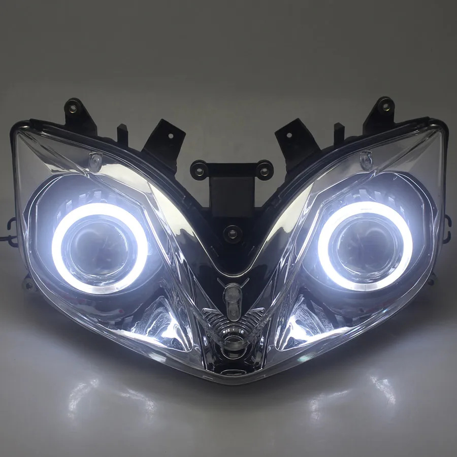 

Пользовательский ангельский глаз HID проектор мотоциклетная фара в сборе для Honda CBR600F4i CBR600 CBR 600 F4i 2001-2007