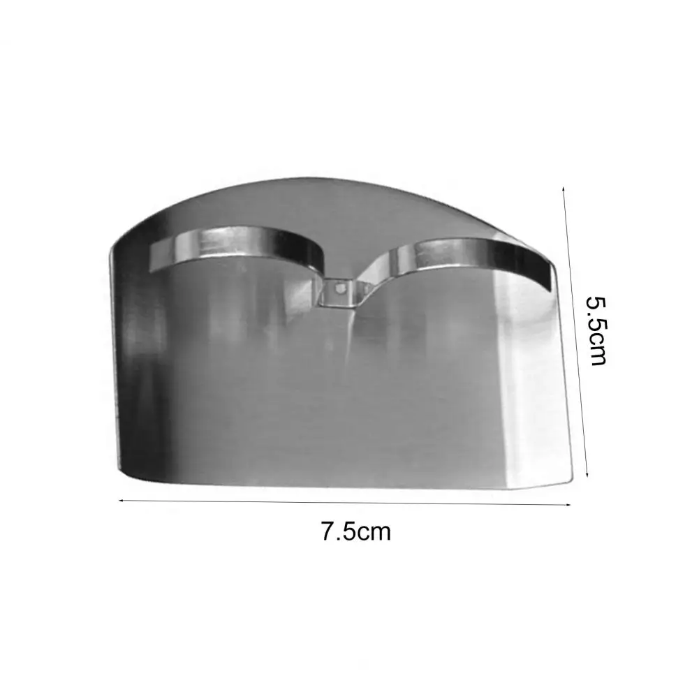 

430 Stainless Steel Finger Guard High Hardness Anti-corrosion Avoid Hurting Cutting Finger Protector Kitchen Tool