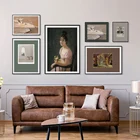 Винтажный Ренессанс натюрморт абстрактный Европейский Холст Картина постеры и принты настенные художественные картины гостиная домашний декор