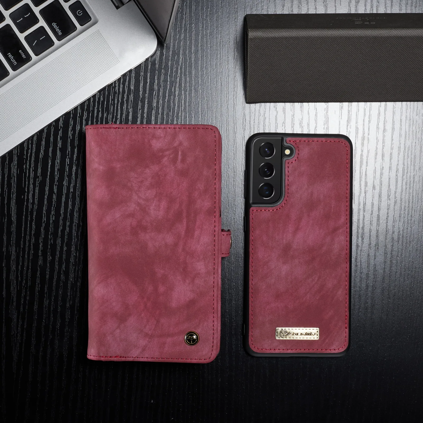 Для Samsung S8 S9 S10 S20 S21 Note10 Plus Note20 съемный кошелек с откидной крышкой в стиле ретро