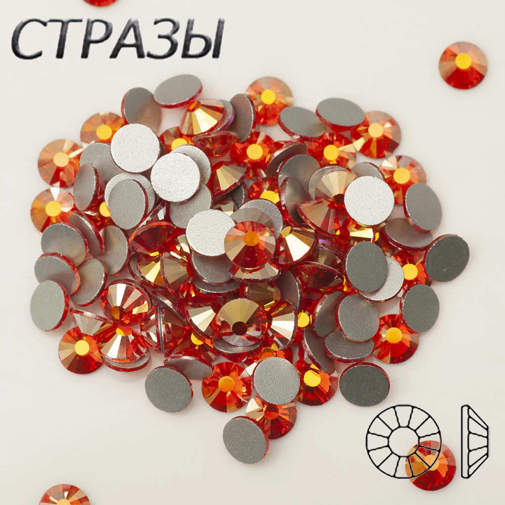 

Nail Crystal Rhinestone Hyacinth AB Rhinestone Non HotFix FlatBack Glass 3D Nail Art Decorative Nail Garment Accessories