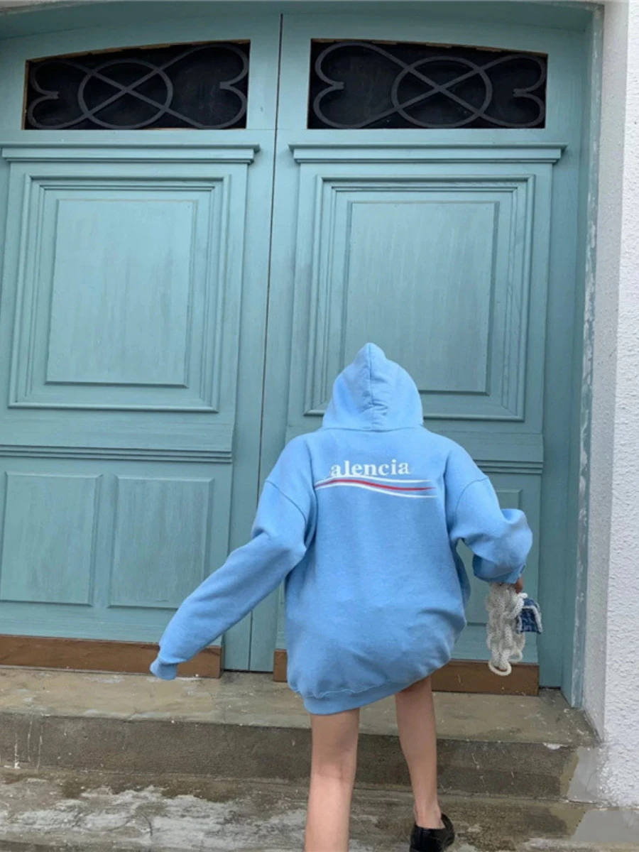 

Multicolor Sweater Spring 2021 New Loose and Versatile Fashion Sweater High Quality Loose Trend Letter Print Sweatshirt