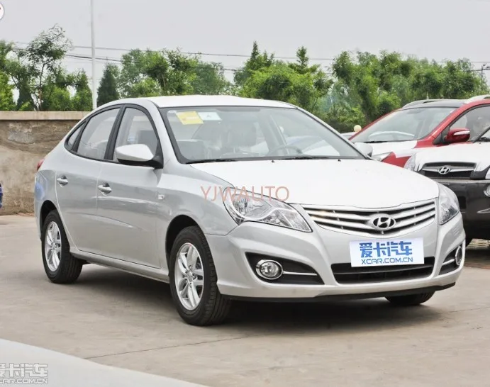 Объектив фары для Hyundai Elantra 2011 ~ 2016 крышка головного светильник