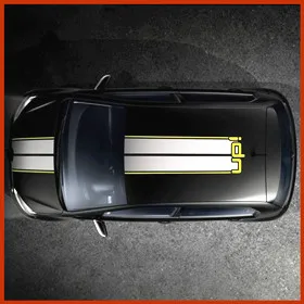 Автомобильная Наклейка для Volkswagen UP E-UP Спортивная боковая юбка полосы Авто тело индивидуальные наклейки подходят на 3-5 наружная дверь аксессуары